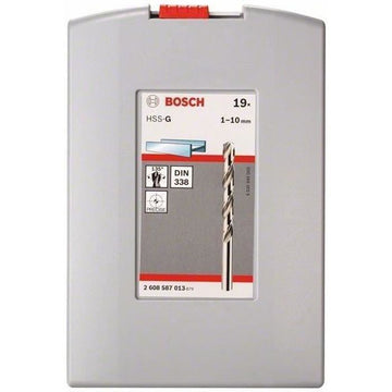 Boorset ProBox HSS-G, 1-10mm, 135 °, 19 - BOSCH