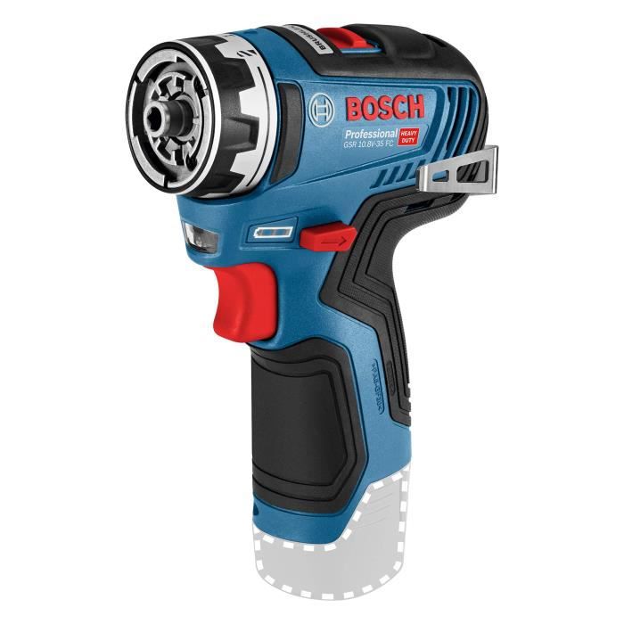 BOSCH - Draadloze Boor 12 V 35 Nm zonder batterij of lader in een doos van karton - GSR 12V -35 FC Professioneel