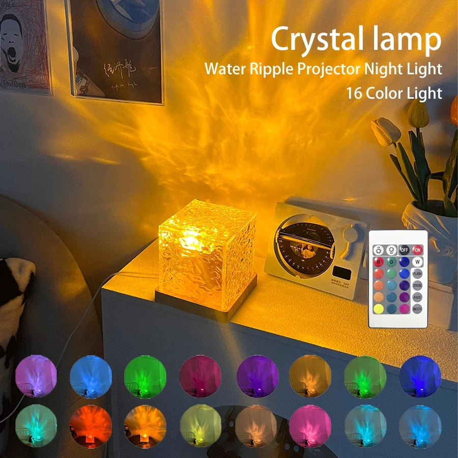 DeskLamp⢠- Wave Projector Night Light (50% OFF) 0
