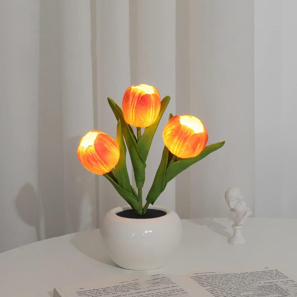 FlowerGlow⢠- LED Tulip Night Light Lamp (50% OFF) 0