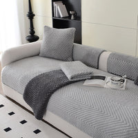 Interiors™ Thick Plush Sofa Cover 5