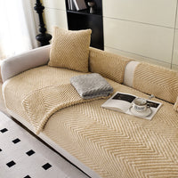 Interiors™ Thick Plush Sofa Cover 6