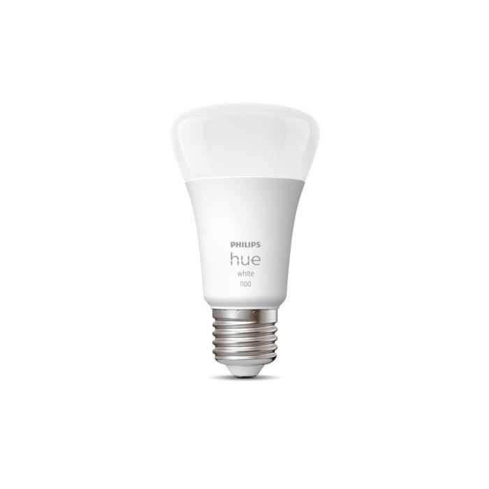 PHILIPS Hue Wit - E27 verbonden LED-lamp - 9.5W gelijk aan 75W - Bluetooth compatibel