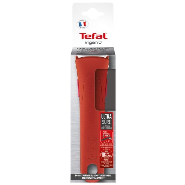 Tefal L9863102 Ingenio Rood Verwijderbare Handgreep