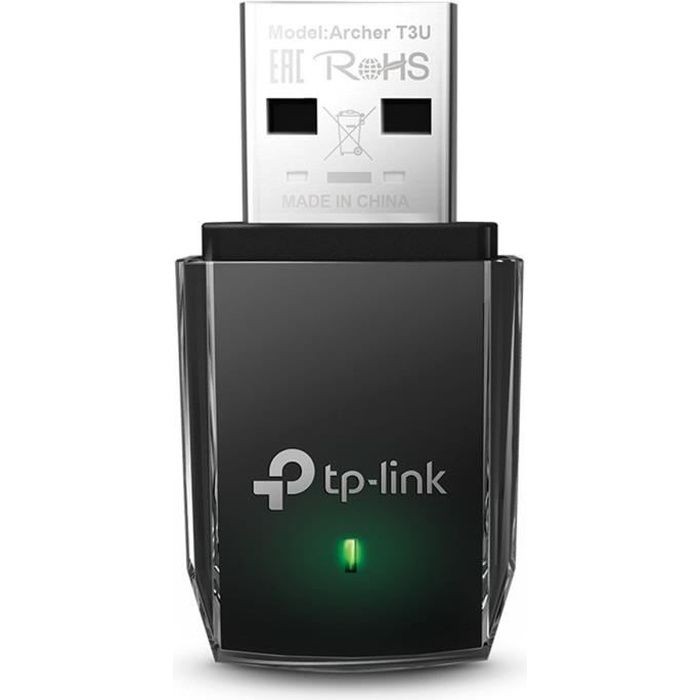 TP-Link Archer T3U WiFi AC 1300 Mbps, USB wifi adapter, wifi dongle, USB 3.0, MU-MIMO