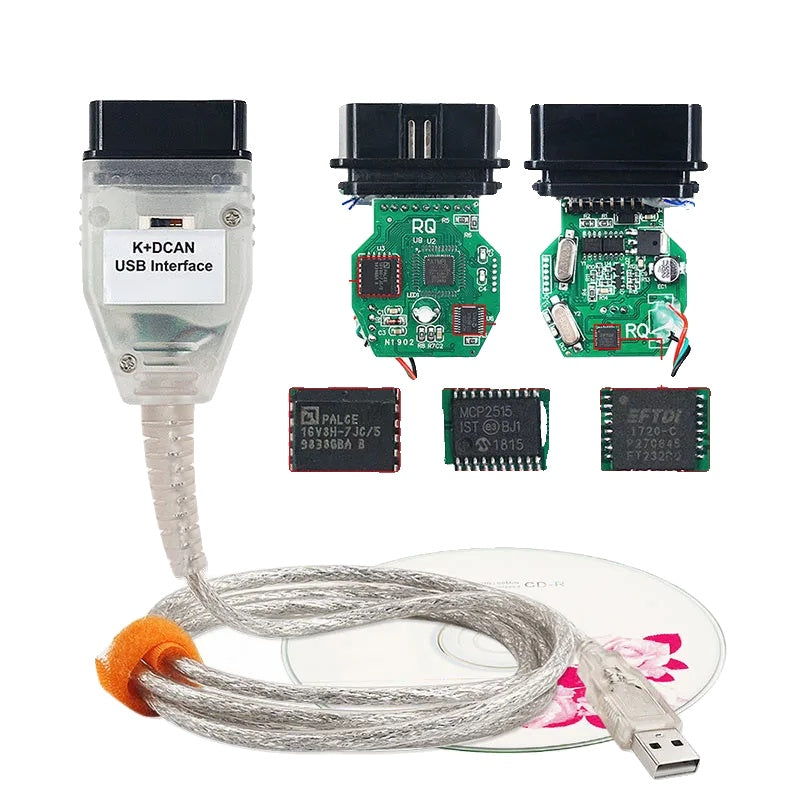 BMW Diagnostische Kabel, IN-PA Ediabas Compatibiliteit, FT232RL Chip Technologie