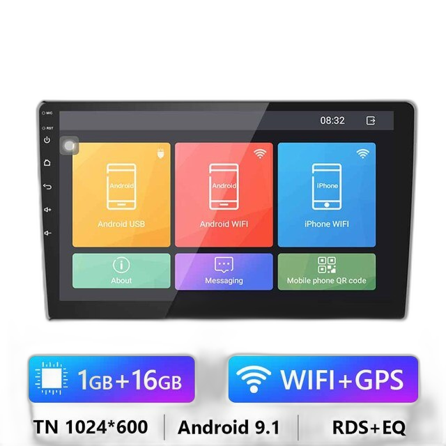 7/9/10.1 2Din Android Auto Radio - 8G 128G Multimedia Video Speler