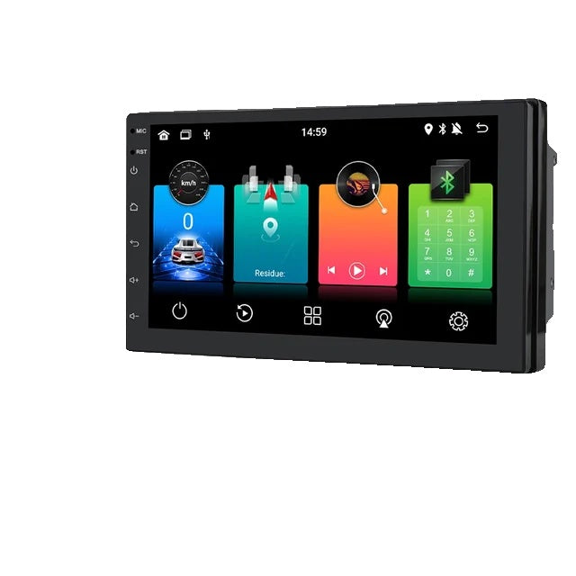 Auto radio, 7 inch HD touchscreen, Bluetooth