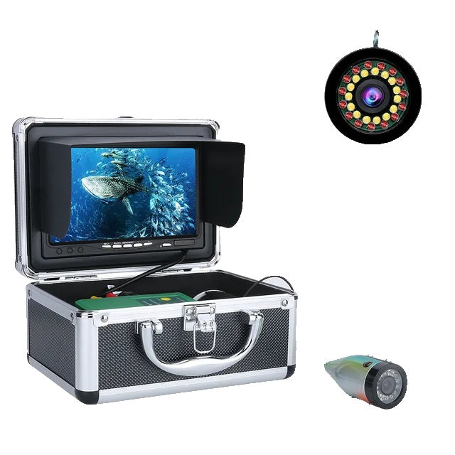 Underwater Fishing Camera, 7inch HD1080P Camera, Infrared Lamp Fishfinder