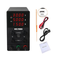 Laboratory DC Power Supply, Adjustable Voltage, Current Regulator