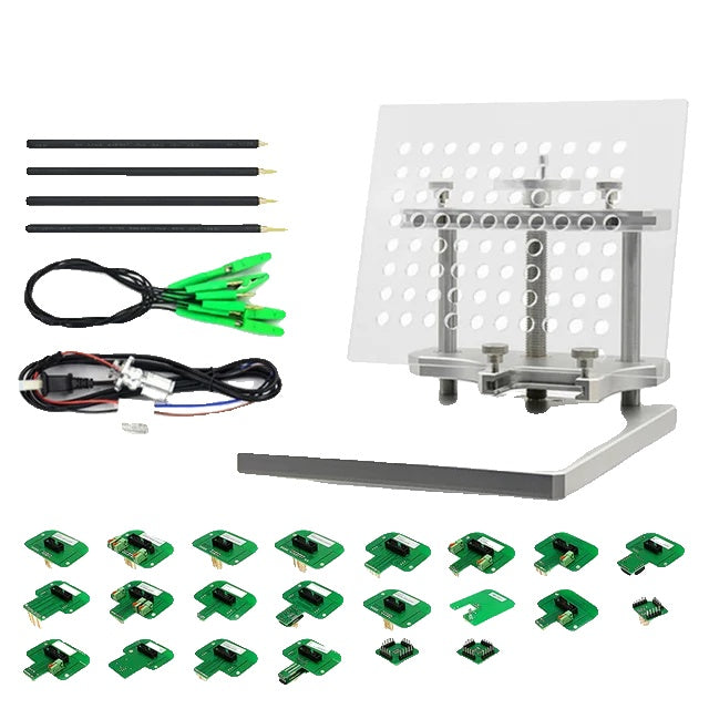 LED BDM Frame, Stainless Steel Construction, 22 Adapters