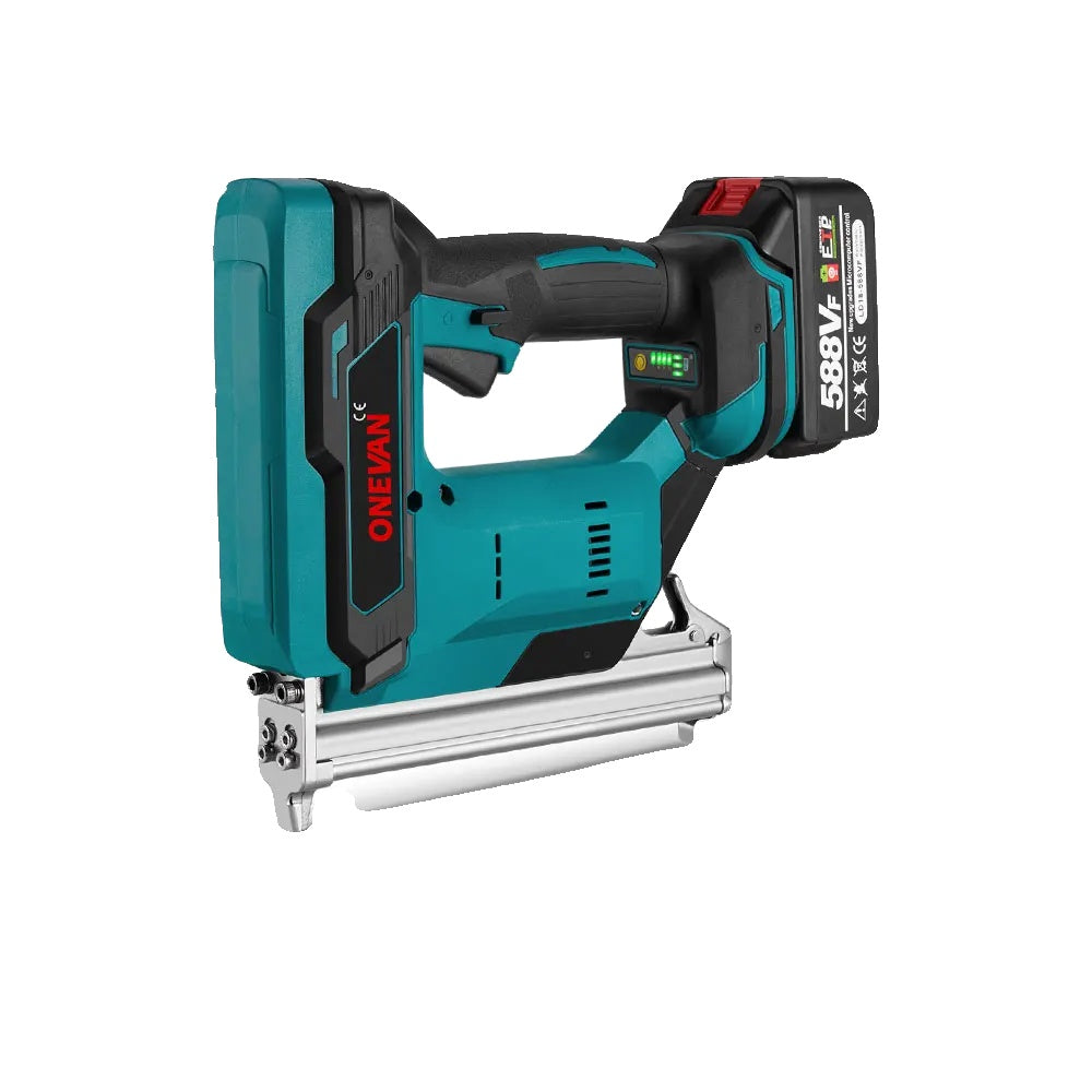 Electric Nail Gun, Brushless Motor, Compatible with Makita 18V Battery