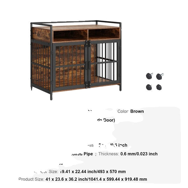 Hondenbench Eindtafel, Zware Constructie, Multifunctioneel Ontwerp