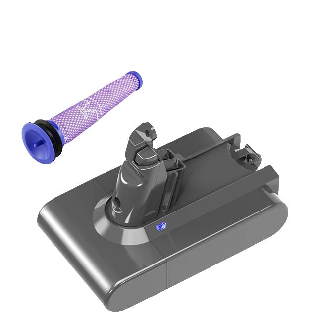 Dyson V10 battery, 6000mAh capacity, wireless vacuum cleaner