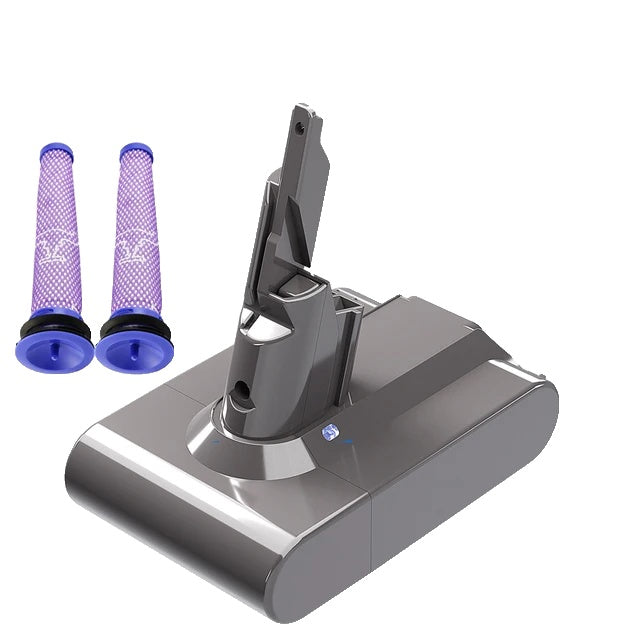 Dyson V10 battery, 6000mAh capacity, wireless vacuum cleaner