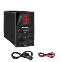 DC Power Supply, Adjustable Voltage, Digit Display