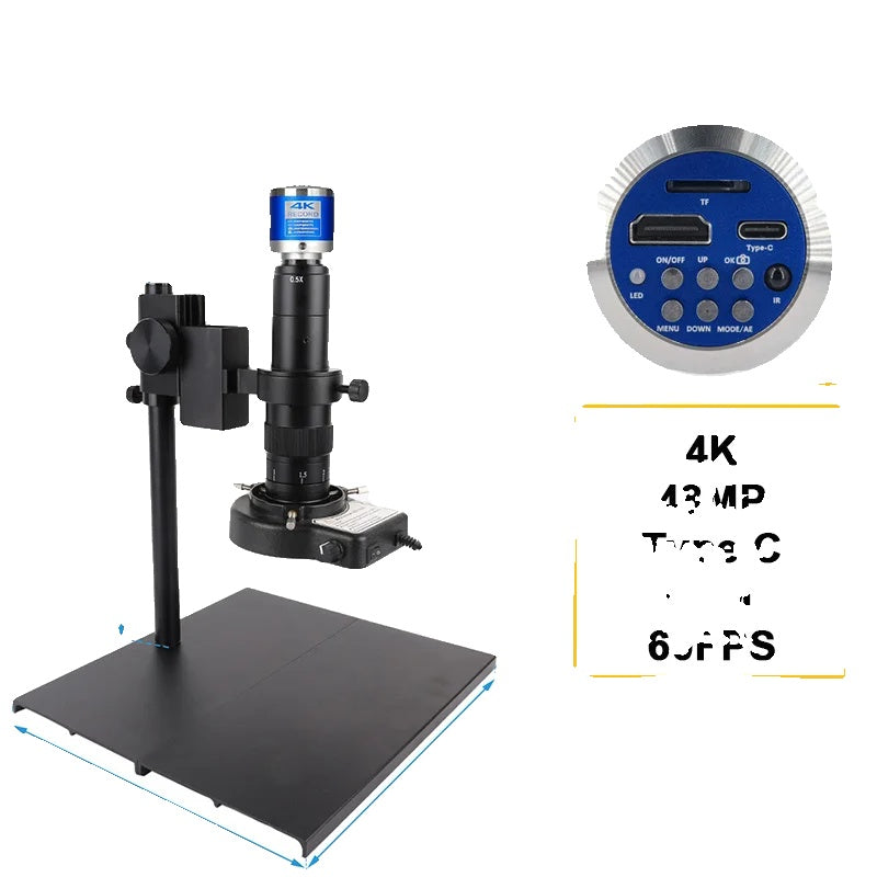 Digital Microscope, 4K Resolution, 48MP Camera