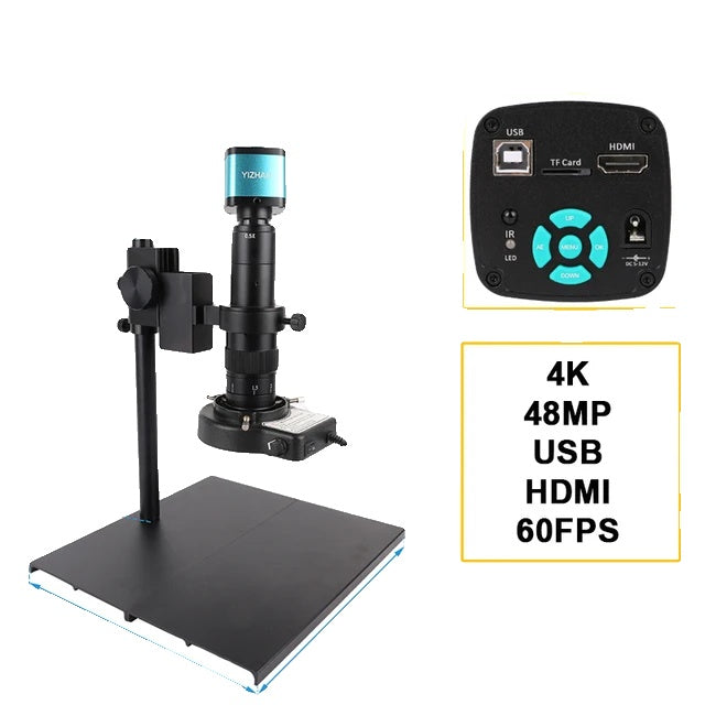 Digital Microscope, 4K Resolution, 48MP Camera