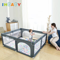 Baby Playpen, Indoor Playground, Anti-Collision Safety