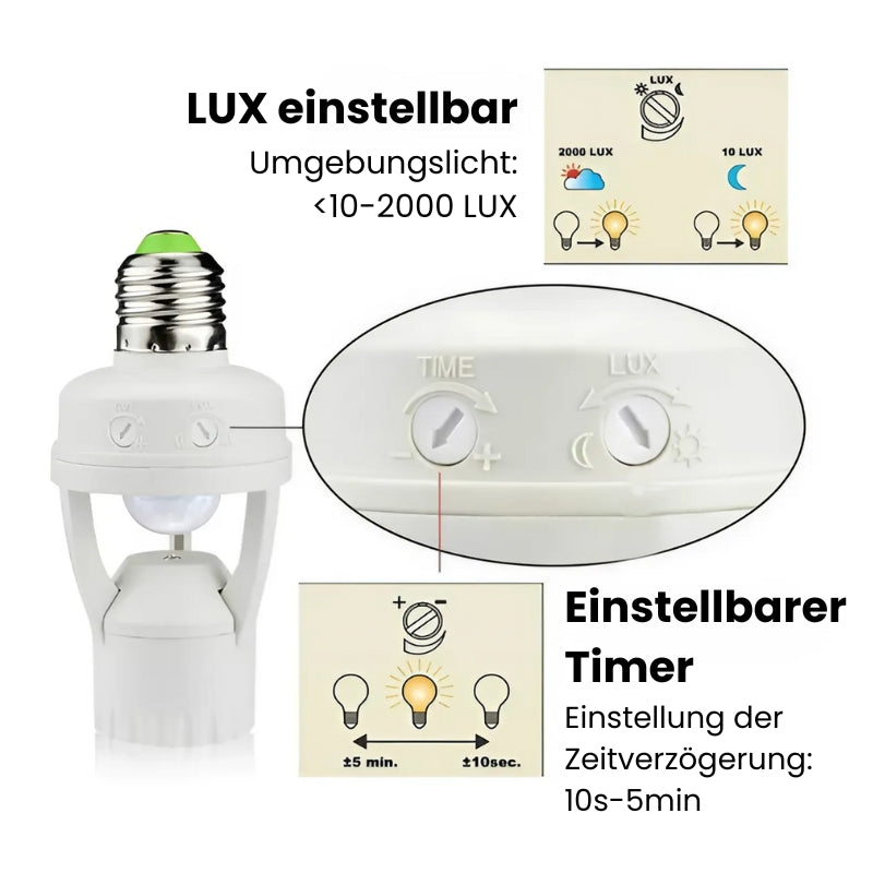 1+1 GRATIS | LumiMotion - Sensor-Adapter mit Bewegungserkennung [Letzter Tag Rabatt] 0