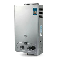 LPG Doorstroomwaterverwarmer, 12 Liter, Oververhitting & Vorstbescherming, LED Display