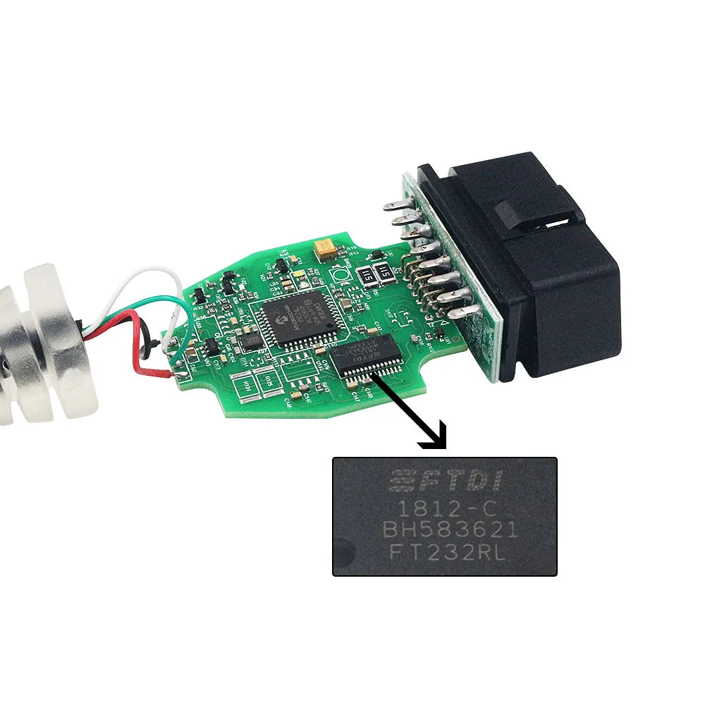 ELS27 FORScan, V238 PIC24HJ128GP, FTDI Mircochip PCB