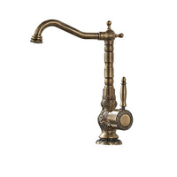 Bathroom Faucet, Antique Brass, 360 Rotation