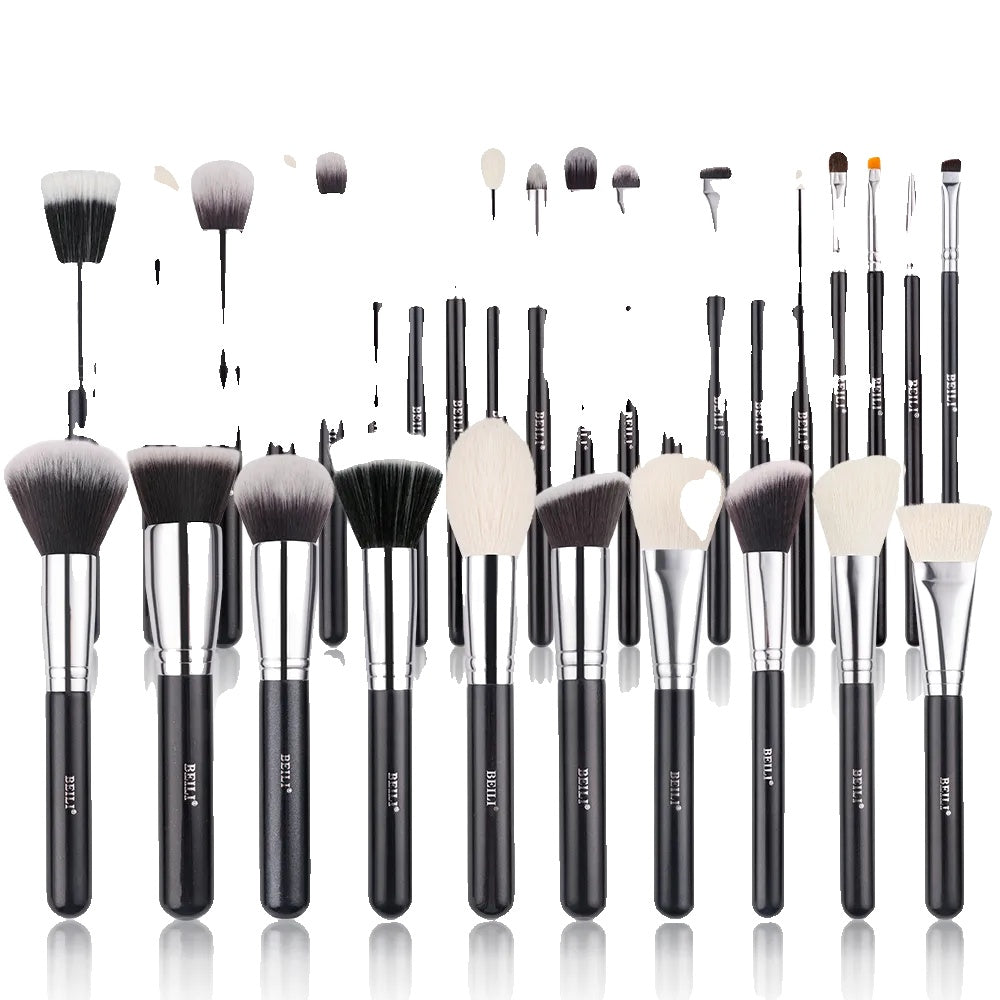 Makeup brushes set, Professional, Natural goat hair