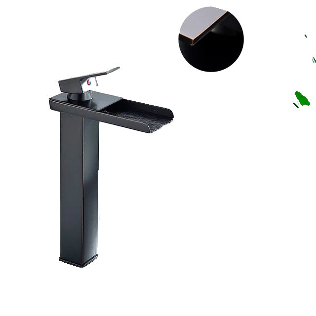 Basin Faucet, Single Level Mixer, Hot and Cold Water