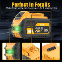 DeWalt Lithium Batterij, 20V/60V MAX, 30Ah-90Ah