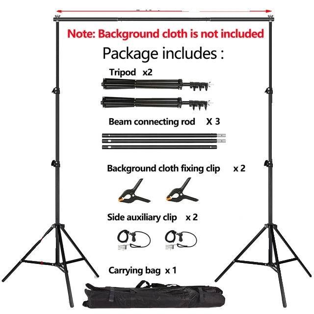 Backdrop Stand, Photo Video Studio, Background Support System