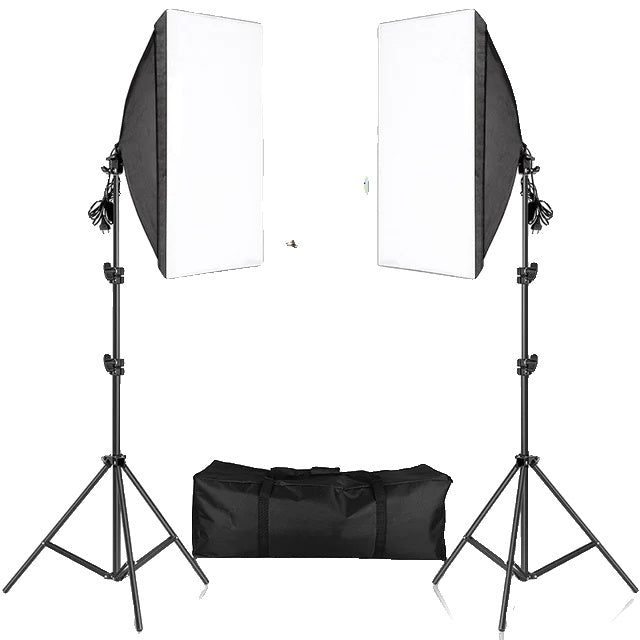 Fotografie Softbox, Continu Lichtsysteem, 2M Statiefstandaard