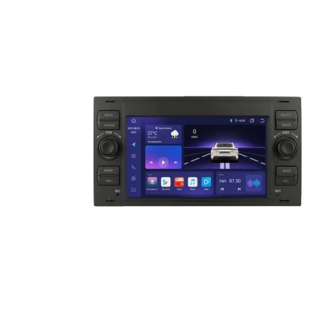 Auto Radio Android, Ford Focus S-max C MAX Kuga Galaxy Fiesta Transit Fusion Connect Mondeo Carplay Autoradio Audio AI Stem