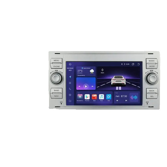 Auto Radio Multimedia, Ford Focus 2 Mondeo S-max C MAX Galaxy Fiesta Kuga Transit Fusion Connect, Autoradio Carplay GPS