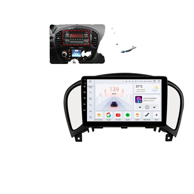 Auto Radio Android, Nissan JUKE 2010-2014, Carplay AI Stem