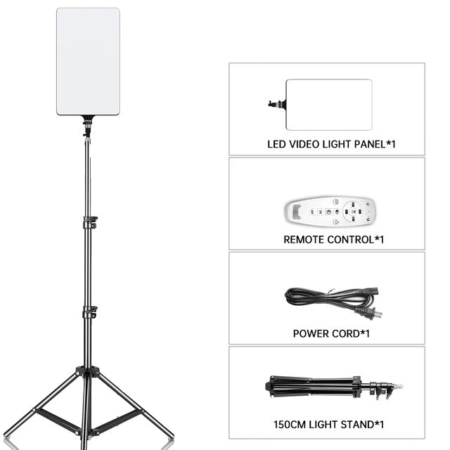 LED Video Light, 90W, Dimmable