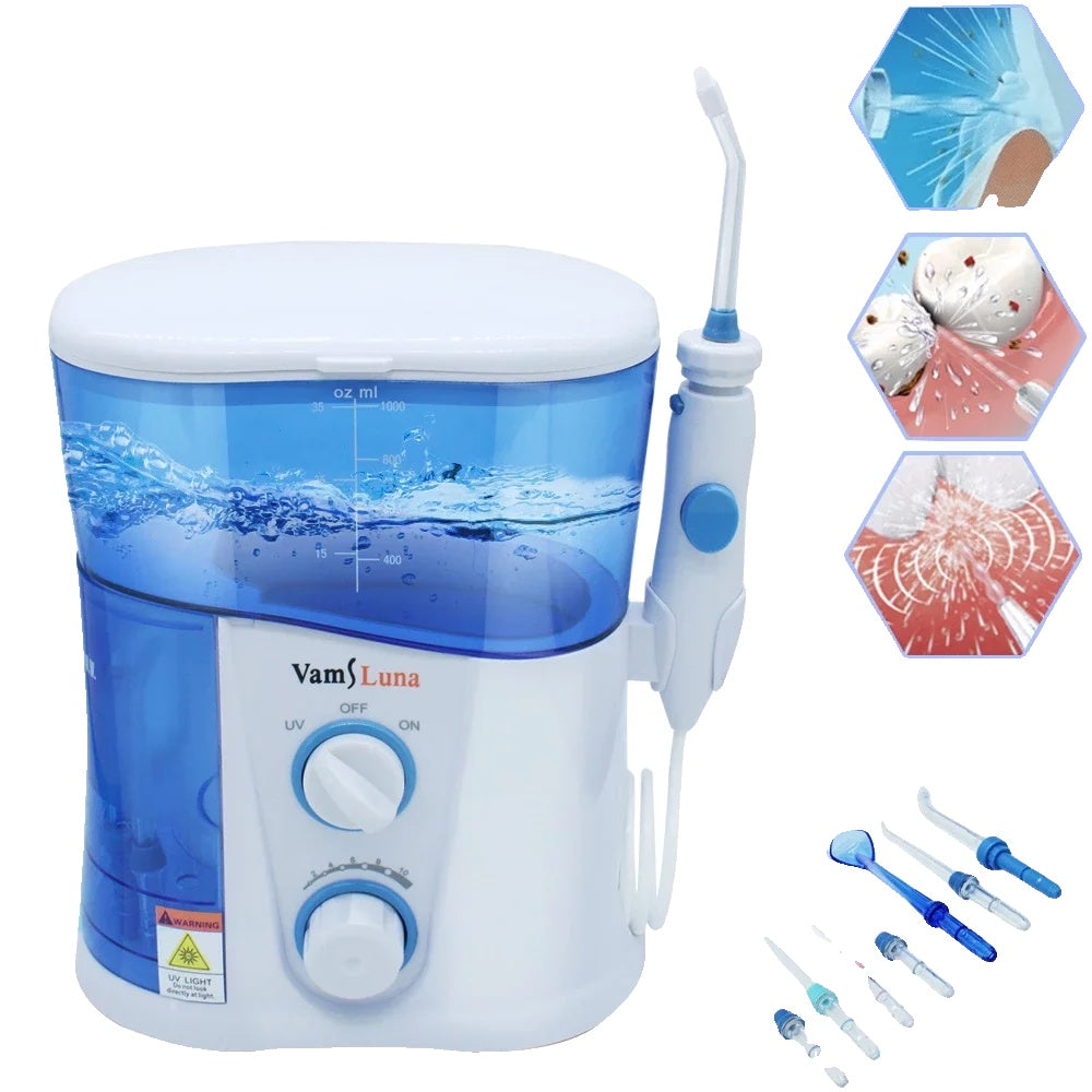 Water Flosser, Professional Dental Cleaning, 1000L Capacity