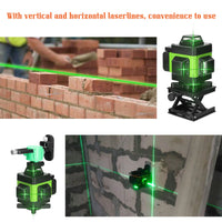 Laser Level, 16 Lines, Self Leveling