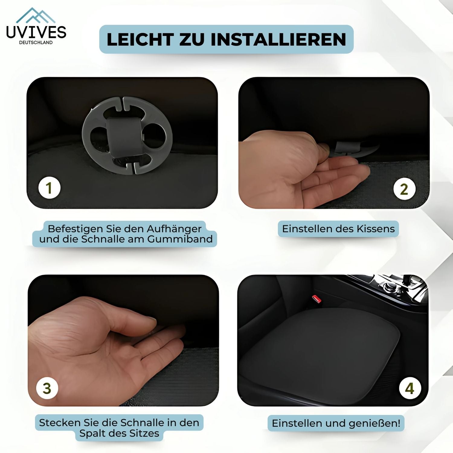 50% RABATT | CoolCushion™ - Wasserabsorbierendes Autositzbezugskissen [Letzter Tag Rabatt] 3