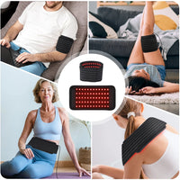 Red Light Therapy Pad, 660nm 850nm Infrared Heated Physiotherapy Belt