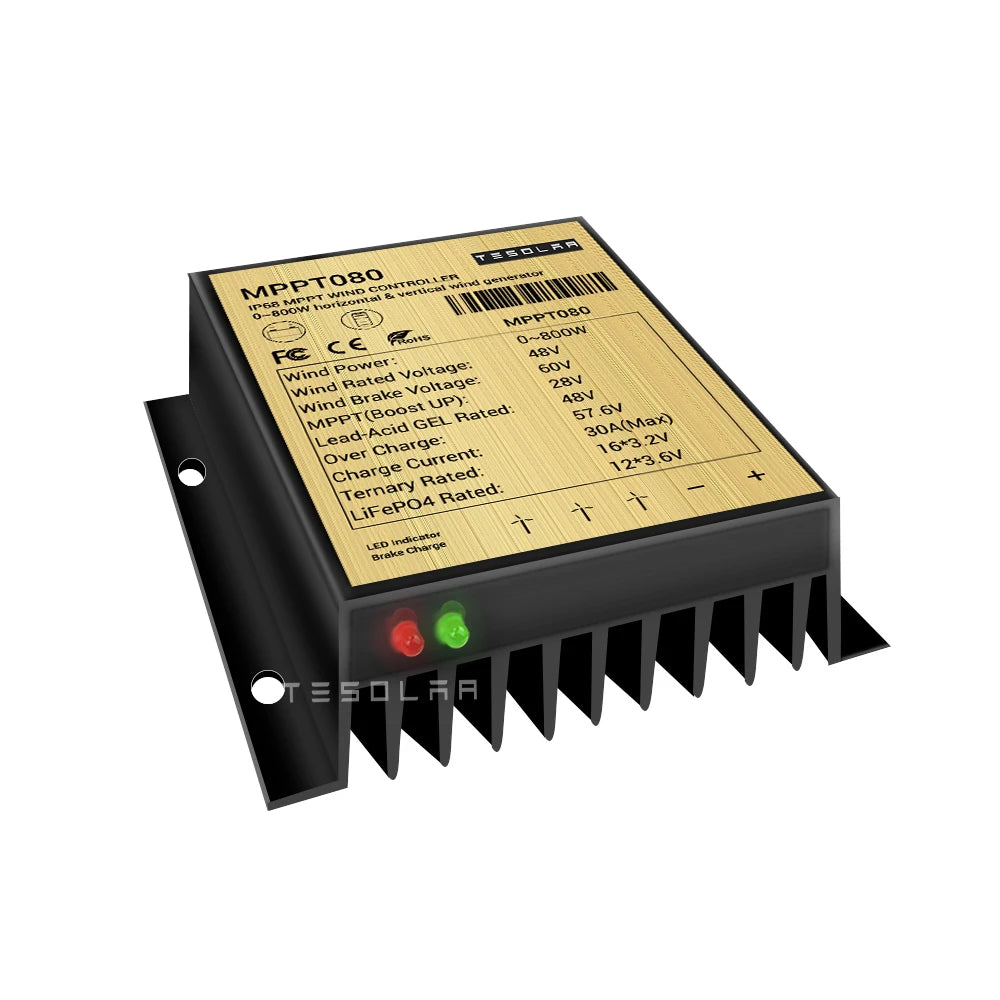 Windmill Wind Charge Controller, 600W/800W, 12/24V or 48V