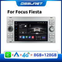 Auto Radio Multimedia, Ford Focus 2 Mondeo S-max C MAX Galaxy Fiesta Kuga Transit Fusion Connect, Autoradio Carplay GPS