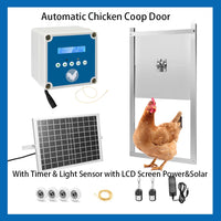 Chicken Coop Door, Timer & Light Sensor, LCD Screen