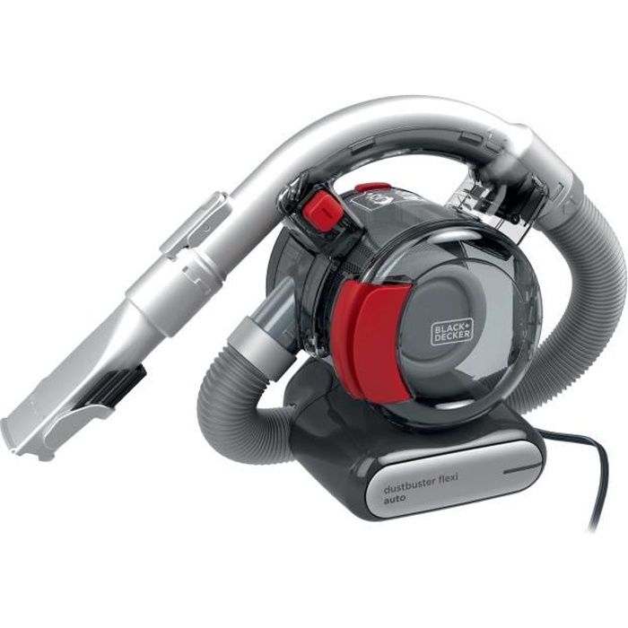 BLACK & DECKER PD1200AV Autostofzuiger zonder zak - 12V - 5 m kabel