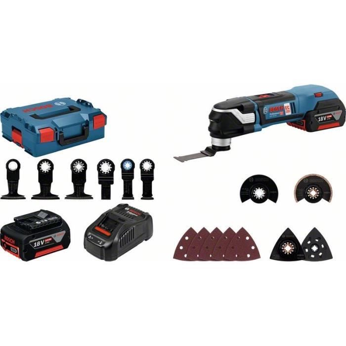 Bosch Professional GOP 18V-28 + 16 ACC 2x5.0Ah L-Boxx