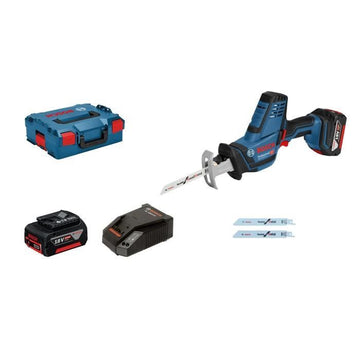 Bosch Professional GSA 18V-Li sautéuse saw + 2 batteries 4.0Ah, delivered in L-Boxx