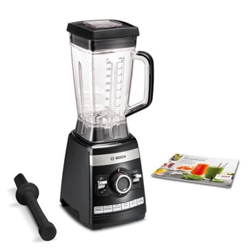 Bosch MMBH6P6B Vita Boost Blender - Zwart/stainless steel