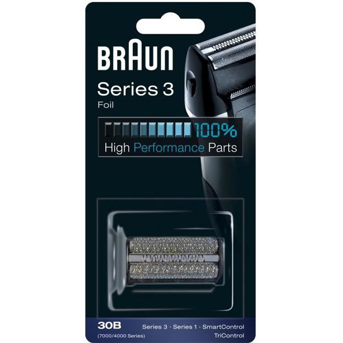 Braun 30B Black Spare Part Compatible with Series 3 Shavers