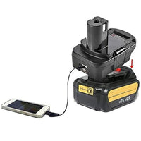 RYOBI 18V Battery Converter Adapter - Dewalt/Milwaukee 20V Li-Ion Con