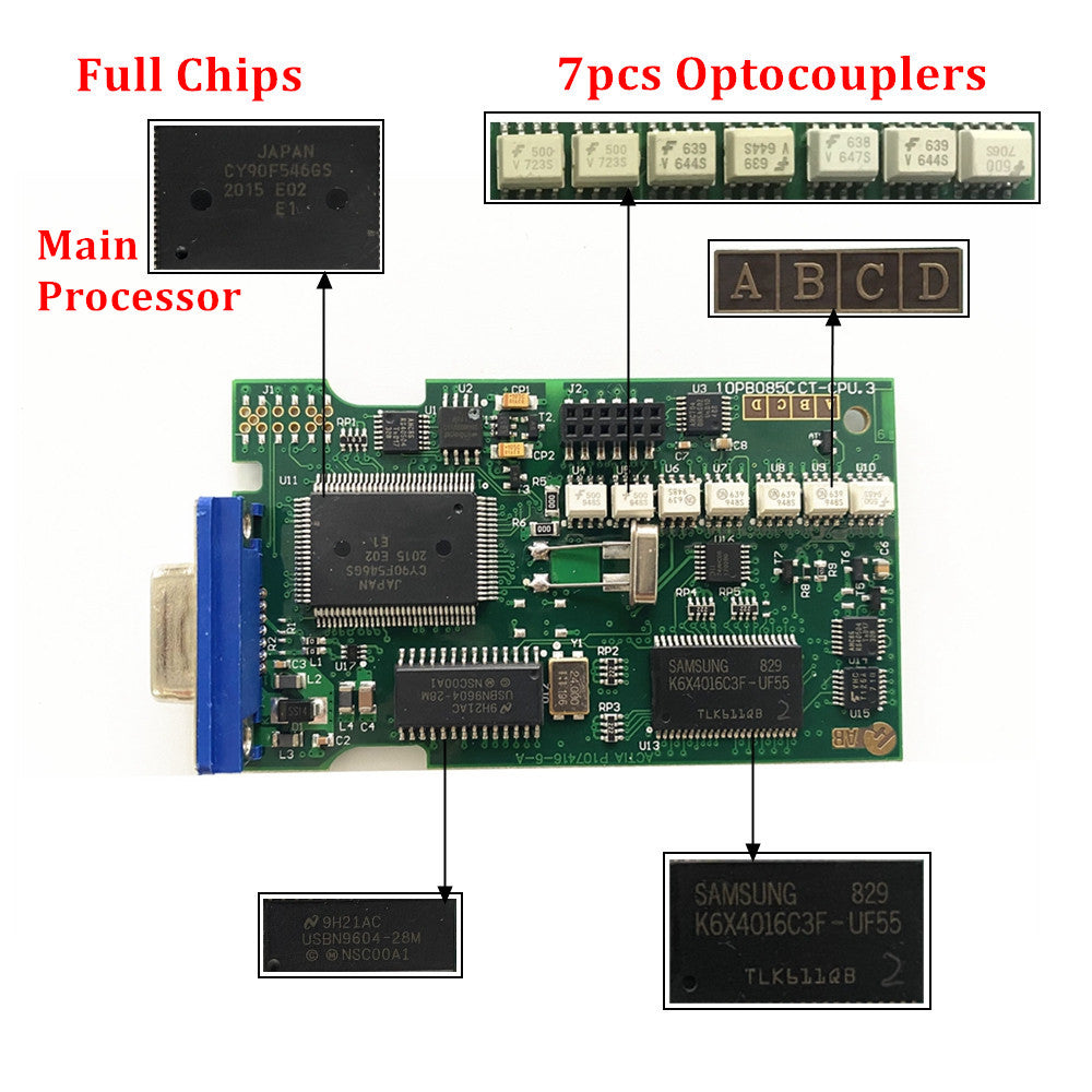 Lexia3 PP2000 PSA XS Evolution V783, Volledige Chips, Super Firmware